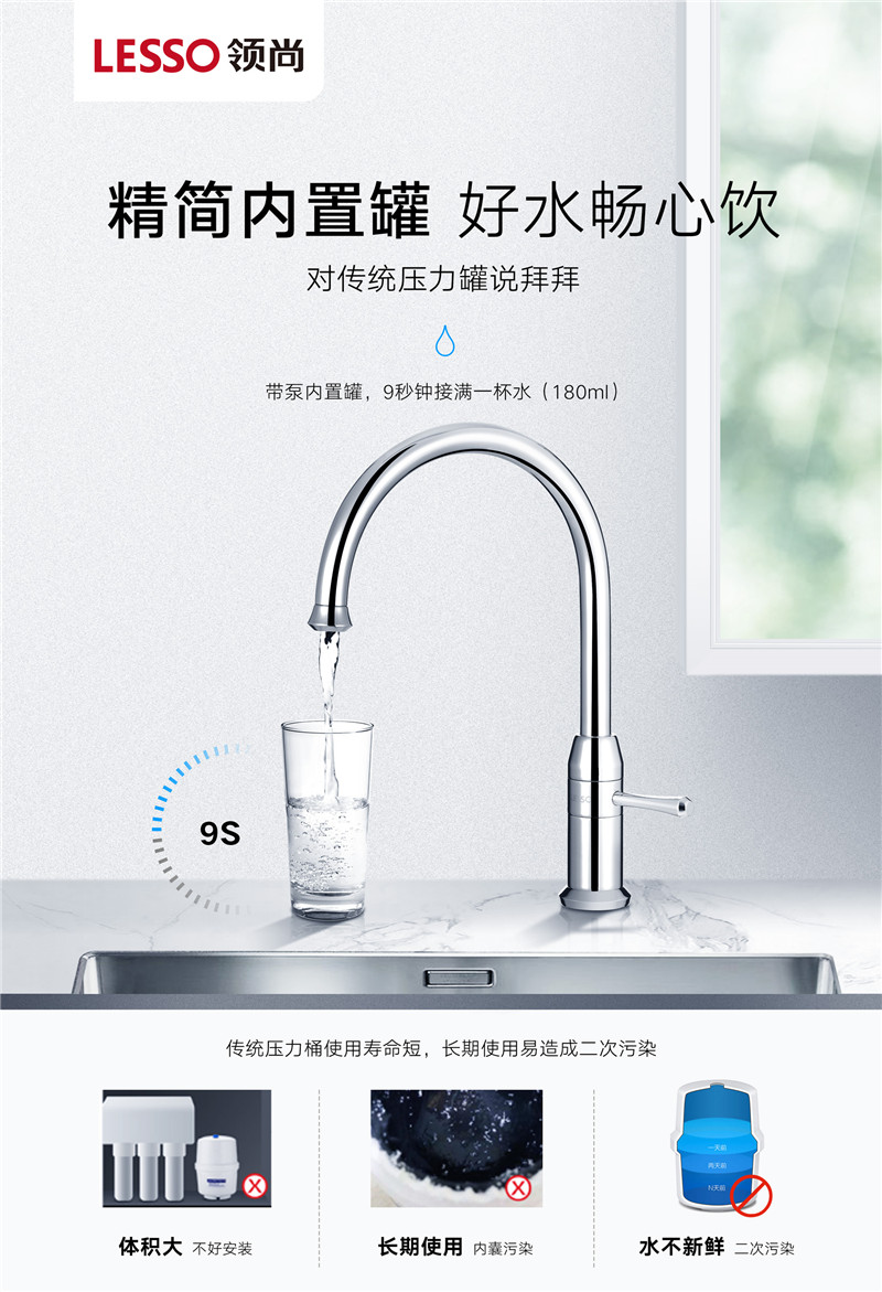 內(nèi)置罐凈水器LS815CR