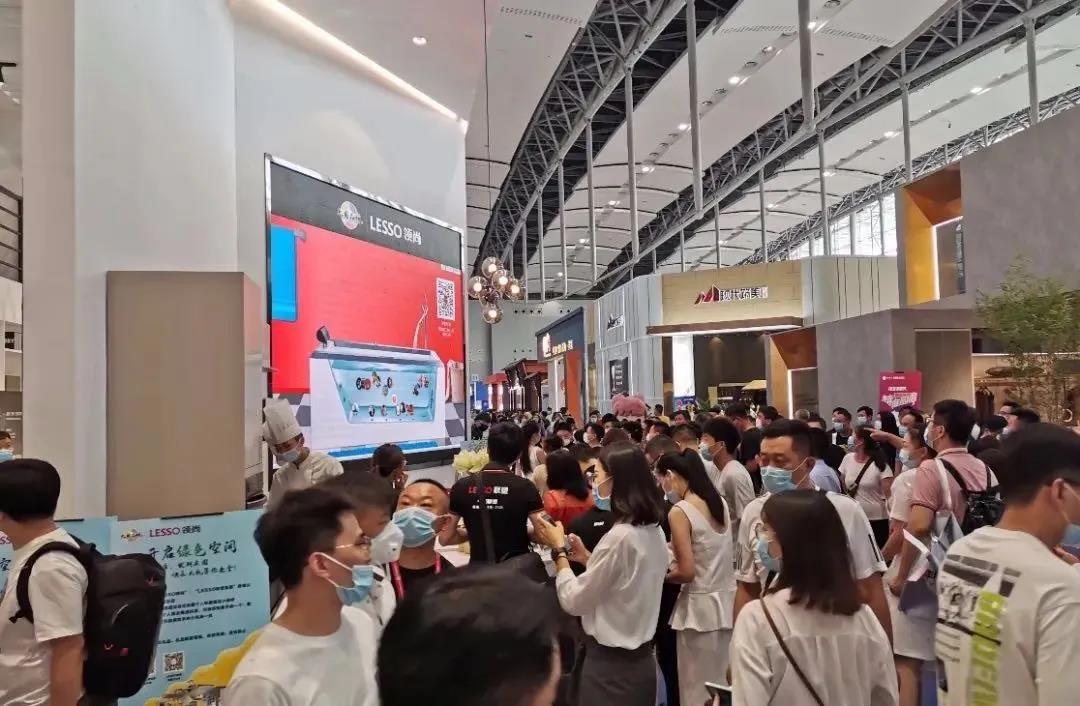 廣州建博會(huì) | 第1天，打卡領(lǐng)尚品牌館，邂逅美好生活另一面