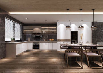 廚房定制整體櫥柜：定制櫥柜如何融入整體廚房設(shè)計(jì)？