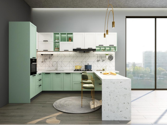 領(lǐng)尚櫥柜實(shí)木門安裝